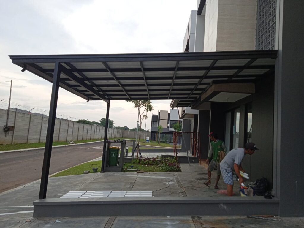 Jasa Pasang Kanopi Baja Ringan di Bekasi Barat