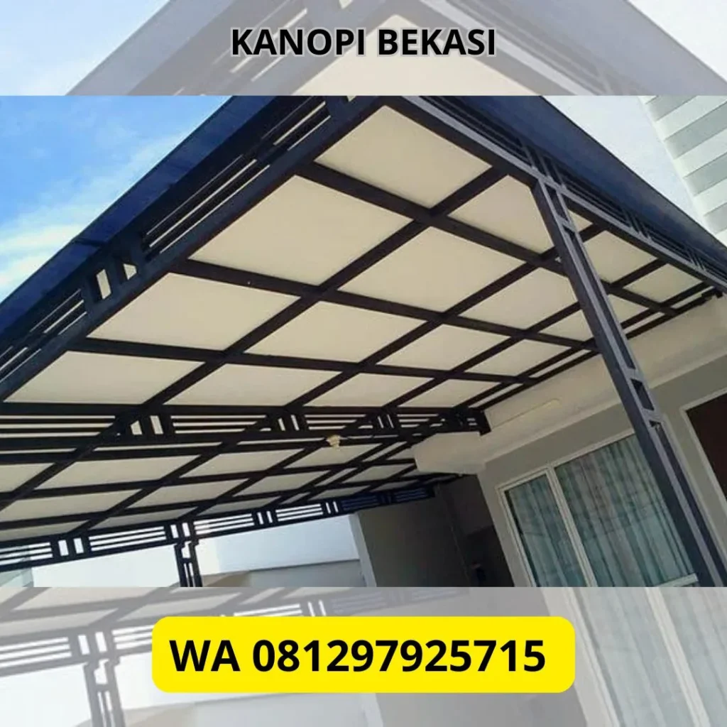 Pasang Kanopi Baja Ringan Bekasi Utara