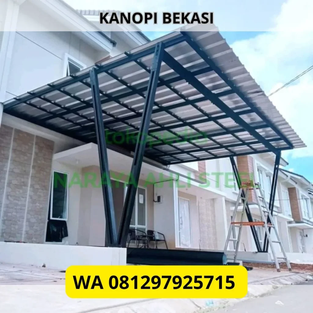 Pasang Kanopi Baja Ringan Bekasi Utara